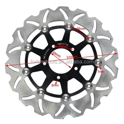 70 kg 5 Montagegat roestvrij staal motorfiets drijvende remplaat rotor voor Kawasaki KLV 1000 DL V-STROM 650 DL V-STROM 1000