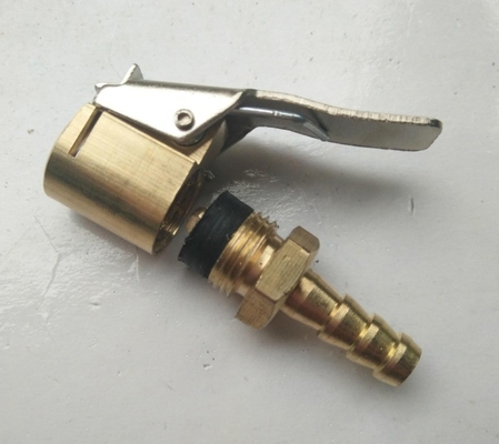 Voorraad 6MM 8MM Autoband Wielband Air Chuck Inflator Pump Valve Clip Connector voor universele voertuigen Klaar om te verzenden
