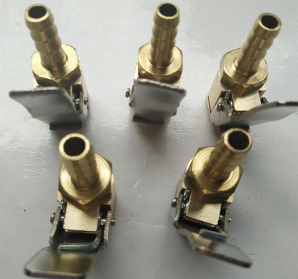 Voorraad 6MM 8MM Autoband Wielband Air Chuck Inflator Pump Valve Clip Connector voor universele voertuigen Klaar om te verzenden