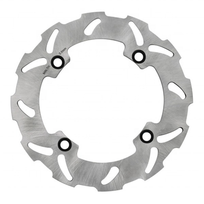 Lichte 220 mm achterremplaat rotor voor Honda CR E 125 CR R 125 AX-1 250 Vaste ontwerp 4 montage gaten 0,62 kg