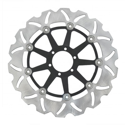 320mm OD voor links rechts APRILIA VLOATING BRAKE DISC ROTORA F1 FUTURA 125 MX 125 RS 125 met 4,5mm Dikte