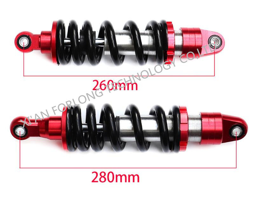 Aluminium legering universele motorfiets achterste schokdemper 260mm Centerafstand geschikt voor alle soorten ruiters