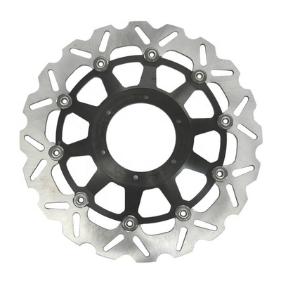 6 Montagegat 330mm roerende remplaat rotor van roestvrij staal motorfiets voor Honda CBR929 RR CBR954 RR en prestaties