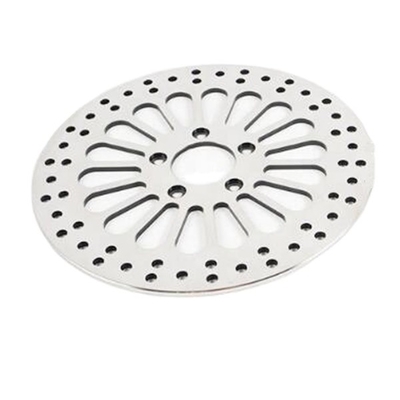OD 299mm 11,8 inch Achterste gepolijste remrotors voor Harley Rechts Links Montagegat 5 2.30kg Positie Voorste Achterste