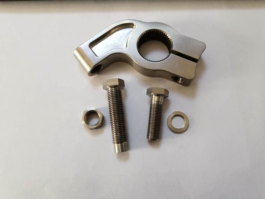Universal Car Fitment 1-3/4&quot; Split Dwarget Torsion Stop Kit met 1&quot; Spline en ISO 9001 Certificering in Billet Titanium
