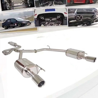 Roestvrij staal 304 Universal Car Fitment Chevrolet Cruze Midden- en staartonderdeel Afluchtsysteem met kleppenbesturing
