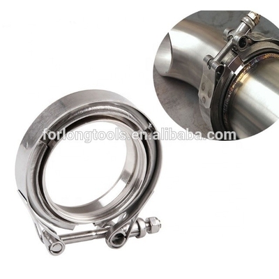 V-bandklemmen van roestvrij staal Standard OE NO. voor temperatuuraanpassingen 1,5&quot; 1,75&quot; 2&quot; 2,5&quot; 3&quot; 3,5&quot; 3,75&quot; 4&quot; 4,5&quot; 5&quot; 6