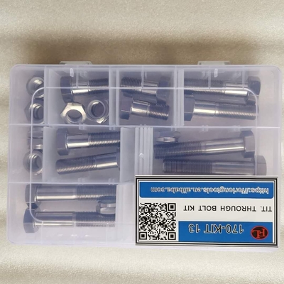 Ervaar de ultieme races met ons universele titanium chassis en Q/C R/R S/P Plus Bolt Kit.