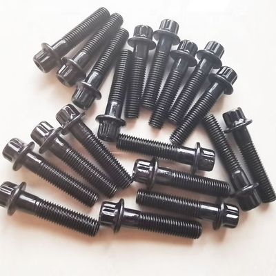 Universal Split Rim Steel Bolts M7 x 32 mm voor BBS Wielen Hoogtenspanning Chrome Plated