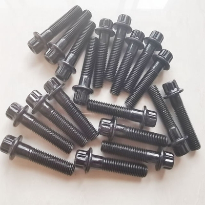 Universal Split Rim Steel Bolts M7 x 32 mm voor BBS Wielen Hoogtenspanning Chrome Plated