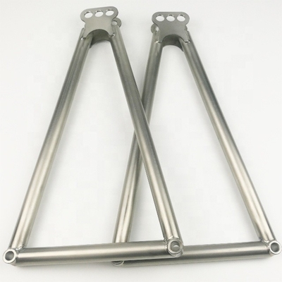 Op maat gemaakte OE NO. 13 5/8&quot; 14&quot; Jacobs Ladder Natuurlijk titanium voor Universal Car Fitment Sprint Car