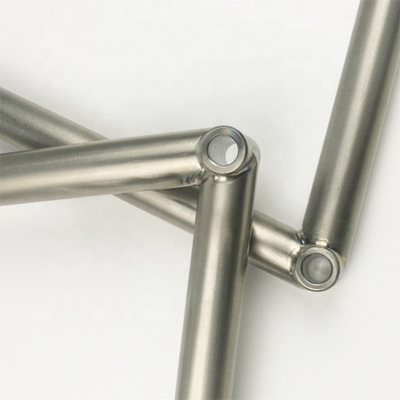 Op maat gemaakte OE NO. 13 5/8&quot; 14&quot; Jacobs Ladder Natuurlijk titanium voor Universal Car Fitment Sprint Car