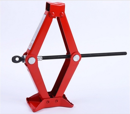 Rode 1,5 ton schaar Jack voor auto reparatie Maximale hoogte 385mm Minimale hoogte 105mm Ondersteuning Manuele Mechanische Jack Auto Repair Tool