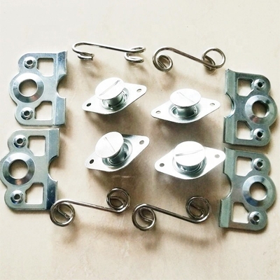 Vervang/repareer Sprint Car.500 Tab Plate en Springs Steel Universal 7/16&quot; Zelf Ejecting Dzus voor vervanging