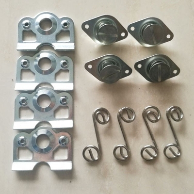 Universele 7/16&quot; zware aluminium Dzus knop met stalen veren en achterplaten Superieure vervanging/reparatie optie