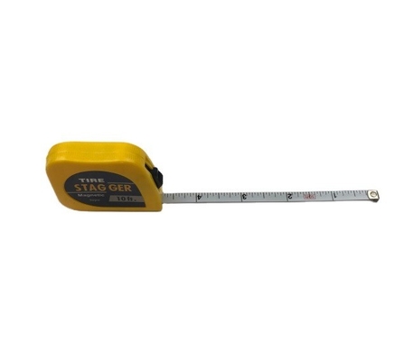 Geel staal 3M 10 voet band Stagger Tape met 1/4 inch bladbreedte betaalbare en zware constructie