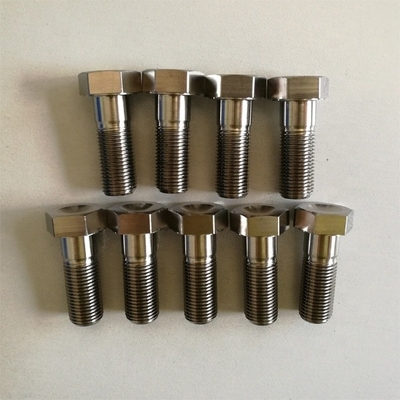 6AL-4V Titanium legering Natuurlijke afwerking SPRINT CAR TITANIUM RADIUS ROD BOLT 1/2&quot;-20 x 1-3/8&quot; Hex hoofdbouten met DIN-standaard