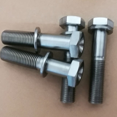 DIN-standaard en titaniumbout 7/16&quot;-20 met 9/16&quot; Hex-noot voor 1-1/8&quot; Torsion Stop Natural Finish
