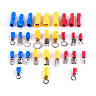 480pcs geïsoleerde terminals elektrische krimp connector kont spade ring vork terminal set kit met geval voor jaar universeel