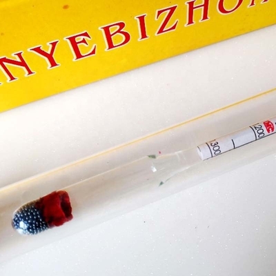 Zwart en rood 330mm/13&quot; Glasrubberbuislengte Autobatterij Hydrometer voor snelle detectie van zuurwater elektrolyt