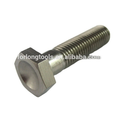 Sprint Car 5/16&quot;-24 x 1-1/2&quot; UNF Titanium Hex Head Bolt DIN Standard gemaakt van 6AL-4V Titanium alloy met natuurlijke afwerking
