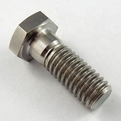 Sprint Car 5/16&quot;-24 x 1-1/2&quot; UNF Titanium Hex Head Bolt DIN Standard gemaakt van 6AL-4V Titanium alloy met natuurlijke afwerking