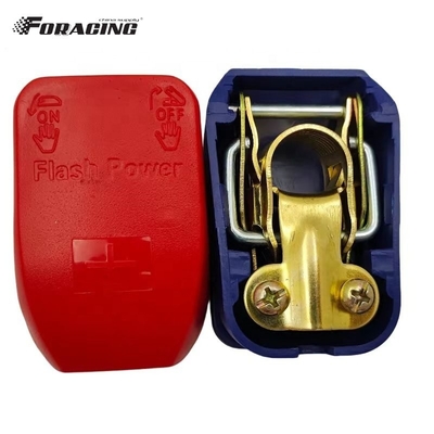 Universale batterijterminals Plastic Protect Cover for Car Cable Terminal Clamps Connectors in blauw en rood materiaal