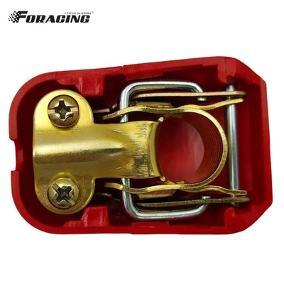 Universale batterijterminals Plastic Protect Cover for Car Cable Terminal Clamps Connectors in blauw en rood materiaal