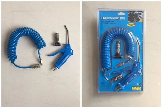 Op maat gemaakte ondersteuning ODM 5m slang Pneumatisch schoonmaakpistool Set Polyurethane TPU Handle No-Load Speed N / M voor professioneel stofzuigen