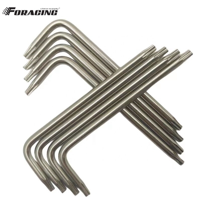Industrial Grade Torx End Allen Key T8 L Type Star Key voor M3 M4 Socket Bike Pedal Key Customized en OEM Support Natuurlijke