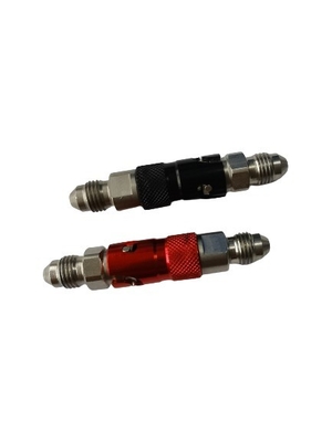 Vervang Doel Droog koppelingsstaal verbinding voor rem slang Lijn AN3 Fitting Connector Quick Release Disconnect Aluminium Shell