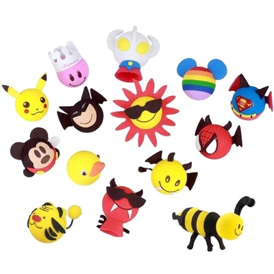 Universal Car Fitment Antenna Topper Ball in veelkleurig EVA-schuim met zacht speelmateriaal