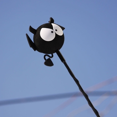 Universal Car Fitment Antenna Topper Ball in veelkleurig EVA-schuim met zacht speelmateriaal