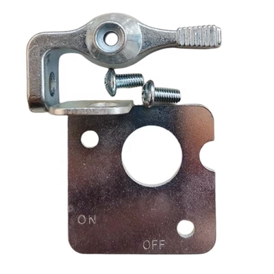 Universal Car Fitment Master Disconnect Switch Lockout Lever Kit Batterijschakelaar Geel Rood Zilver voor automatisch schakelen