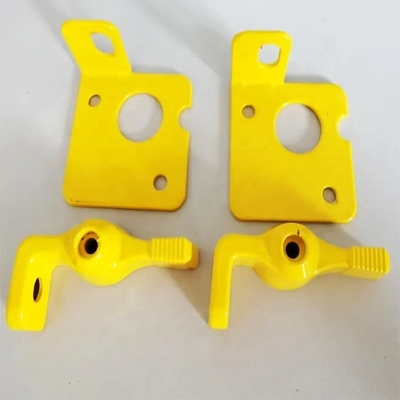 Universal Car Fitment Master Disconnect Switch Lockout Lever Kit Batterijschakelaar Geel Rood Zilver voor automatisch schakelen
