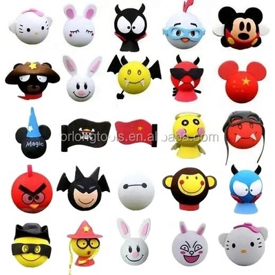 Universal Car Fitment Antenna Ball Antenna Topper Ball Cartoon Doll Antenna Decoratie Eva Balls voor OE NO.