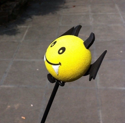 Universal Car Fitment Antenna Ball Antenna Topper Ball Cartoon Doll Antenna Decoratie Eva Balls voor OE NO.