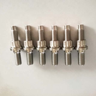 Ervaring Verbeterde motorprestaties met natuurlijke afwerking Titanium Turbo tot Manifold Stud Kit M8 M10 en DIN Standard