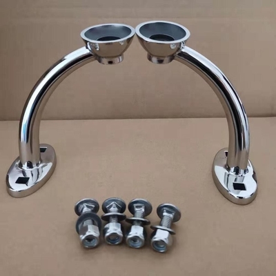 Universal Year Hot Rod Hiboy koplamp Stand in zwarte of zilveren verf voor universele monteren Vervanging / restauratie eisen