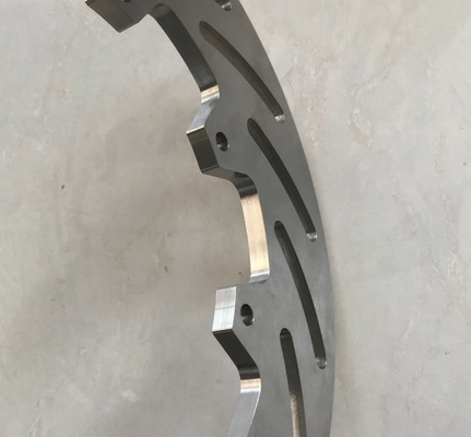 Verbeter het remsysteem van uw Sprint-auto met lichte en duurzame titaniumremrotors OD 9.5 &quot; 10 &quot; 11 &quot; 12 N.W 1.65KG