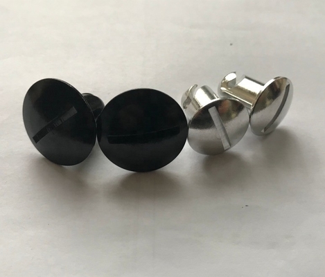 Universaal doel 5/16*7/16*3/8 inch Grip Quarter Turn Button DZUS OE NO. Zwart/Zilver voor vervanging/reparatie