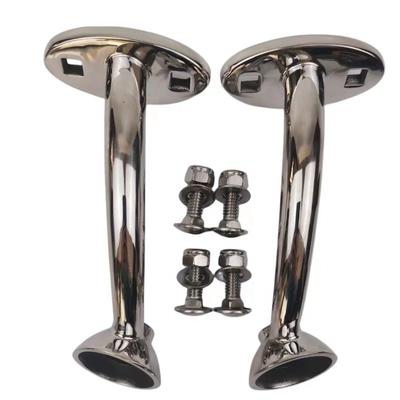 Universal Car Fitment Hot Rod Hiboy koplampstand Vervanging met geschilderde montages in zwart of zilver afwerking
