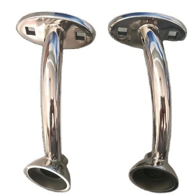 Universal Car Fitment Hot Rod Hiboy koplampstand Vervanging met geschilderde montages in zwart of zilver afwerking