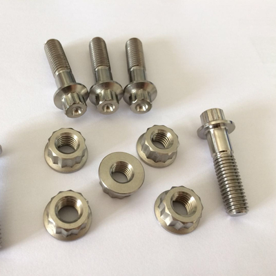 Opwaarderen met standaard OE NO. Titanium Gr5 12 PT RS/ RX Split Rim Kits M7 x 32 Bolt en moer