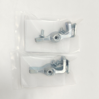 OEM Standard Size Steel Lockout Lever Kit voor Sprint Car Battery Master Disconnect Switch Rood en geel stalen materiaal