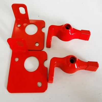 Universal Car A/C SWITCH Battery Master Disconnect Switch Rood en Geel Lockout Lever Kit voor Performance Steel Racing