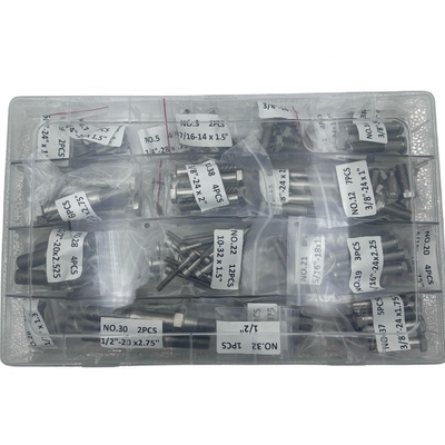 Universele montage SPRINT CAR XXX ONS CHASSIS TITANIUM Triple X Sprint Car Bolt Kit Compleet Grade 8 OF Q/C R/R S/P PLUS BOLT KIT