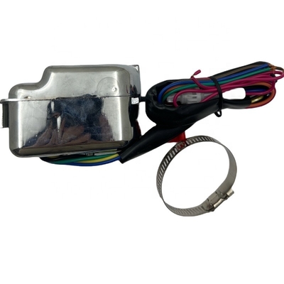 Universal Street Hot Rod Chrome Column Mount Black Turn Signal Switch met gevaarknop Doel van vervanging/reparatie
