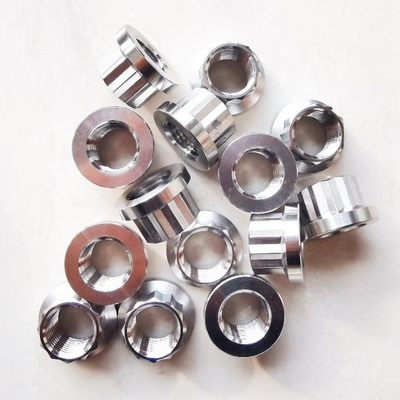 Universele 12 punt flens moeren 3/8-24 draad 7/16&quot; SOCKET/WRENCH gemaakt van hoge sterkte titanium legering voor veelzijdigheid