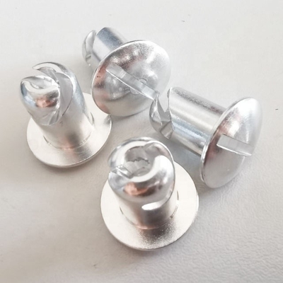 Universal Duurzaam zilver aluminium 5/16&quot;.500&quot; 1/4 Quick Turn Dzus Dome Head Sprint Car voor op maat gemaakte OE NO.